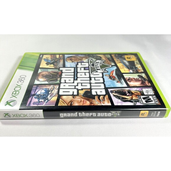 Grand Theft Auto V Xbox 360 2013 Complete with Map and Manual Tested - Picture 3 of 11